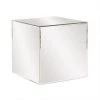 HausOfRex Mirrored Cube - Clear
