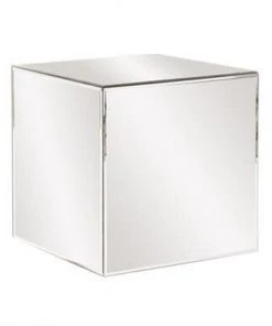 HausOfRex Mirrored Cube - Clear