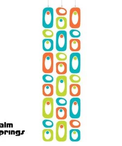 HausOfRex Looking Playing Loving Mobile Art Curtain: Jeannie Stardust / Palm Springs / 50" X 24"