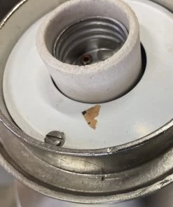 HausOfRex Mushroom Lamps V-809 For Laurel Lamp Co. In Chrome (Pair)