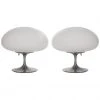 HausOfRex Mushroom Lamps V-809 For Laurel Lamp Co. In Chrome (Pair)