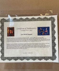 HausOfRex Jean-Michel Basquiat "Untitled XVII" Looking Playing Loving