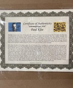 HausOfRex Paul Klee "Schwimmfahiges" 1938