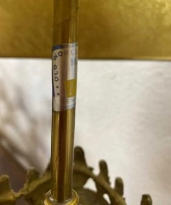 HausOfRex Lighting Marbro Brass Many-Faced Goddess Table Lamps (Pair)