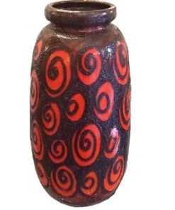 HausOfRex Scheurich Fat Lava Vase No. 284-53 - Vintage 1970 West Germany Looking Playing Loving