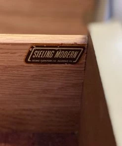 HausOfRex Sieling Modern Ebony & Maple Nightstands RARE (Pair)