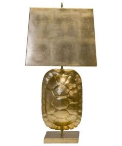 HausOfRex Cosmic Gilt Mock-Turtle Shell Lamp