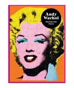 HausOfRex Andy Warhol Greeting Card Puzzle: Marilyn