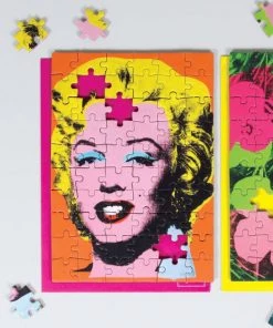 HausOfRex Andy Warhol Greeting Card Puzzle: Marilyn