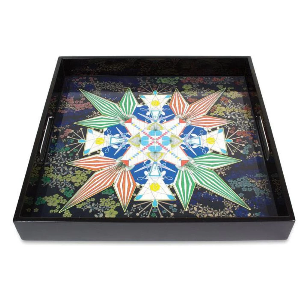 HausOfRex Christian Lacroix Flowers Galaxy Lacquer Tray Looking Playing Loving 2 HausOfRex Christian Lacroix Flowers Galaxy Lacquer Tray Looking Playing Loving