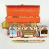 HausOfRex Frank Lloyd Wright Boxed Pen: Saguaro Forms & Cactus Flowers Looking Playing Loving