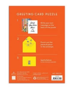 HausOfRex Frank Lloyd Wright Greeting Card Puzzle: Saguaro Forms & Cactus Flowers