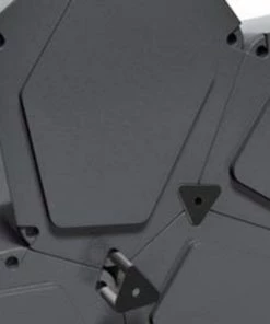 HausOfRex HIVE Modular Shelving Cell, OPEN BLACK