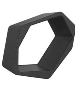 HausOfRex HIVE Modular Shelving Cell, OPEN BLACK