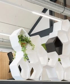 HausOfRex HIVE Modular Shelving Cell, OPEN WHITE Living 9 HausOfRex HIVE Modular Shelving Cell, OPEN WHITE Living