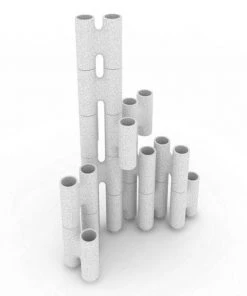 HausOfRex FLEX Modular Wall Links, WHITE (Set Of 10)