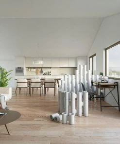 HausOfRex FLEX Modular Wall Links, WHITE (Set Of 10)