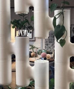 HausOfRex FLEX Modular Wall Links, WHITE (Set Of 10)