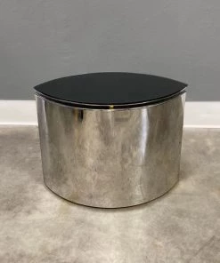 HausOfRex Gavina For Knoll Polished Steel Side Table