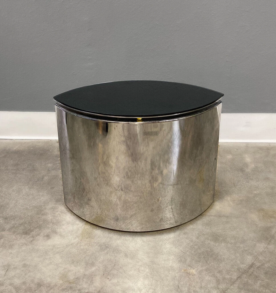 HausOfRex Gavina For Knoll Polished Steel Side Table 1 HausOfRex Gavina For Knoll Polished Steel Side Table