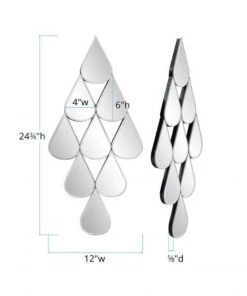 HausOfRex Diamond Drops Mirror Living 9 HausOfRex Diamond Drops Mirror Living