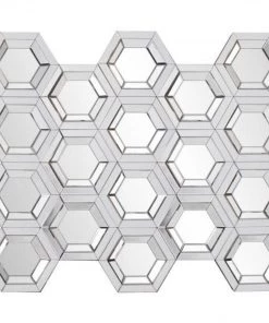 HausOfRex Apex Apis Hexagon Mirror Living