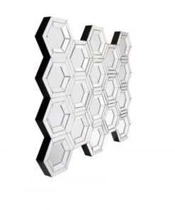 HausOfRex Apex Apis Hexagon Mirror Living