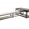 HausOfRex Edward Wormley For Dunbar Interlocking Table 5402/5403 With Mircata (c. 1954)