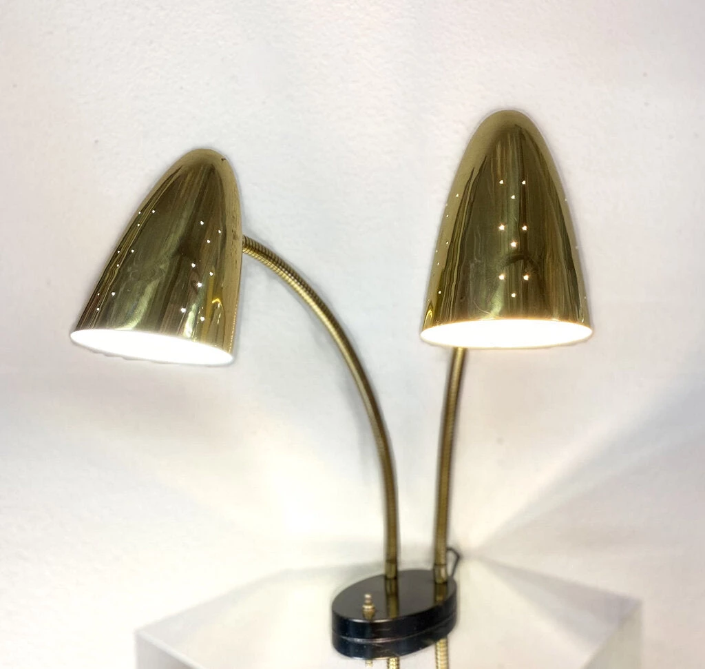 HausOfRex Gold Office Double Desk Lamp 1 HausOfRex Gold Office Double Desk Lamp