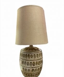 HausOfRex Mid Century Stoneware Lamp