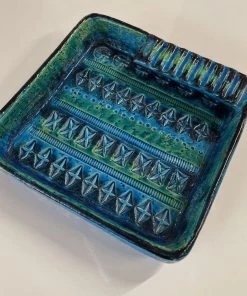 HausOfRex Bitossi Aldo Londi Italian Ceramic Ashtray Looking Playing Loving