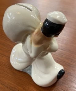 HausOfRex Mid Century Ceramic Sailor Bank