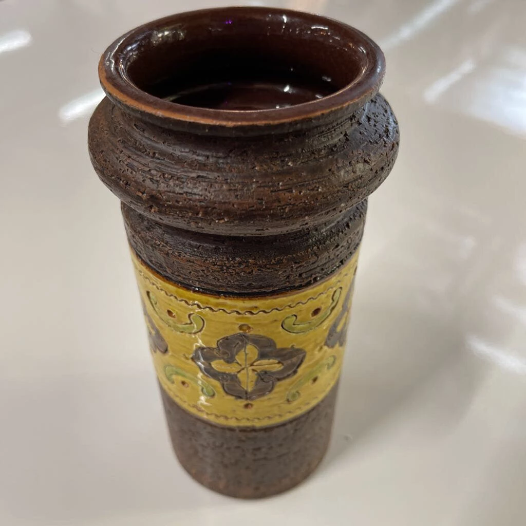 HausOfRex Bitossi Rosenthal Netter Ceramic " Carta Florentins" C1970sVase Looking Playing Loving 2 HausOfRex Bitossi Rosenthal Netter Ceramic " Carta Florentins" C1970sVase Looking Playing Loving