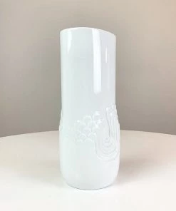 HausOfRex Looking Playing Loving Vintage Thomas/Rosenthal Porcelain Vase, Model Blütenfest By Tapio Wikkala Ca1960s