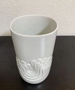 Looking Playing Loving Vintage Thomas/Rosenthal Porcelain Vase, Model Blutenfest By Tapio Wikkala C.1960s