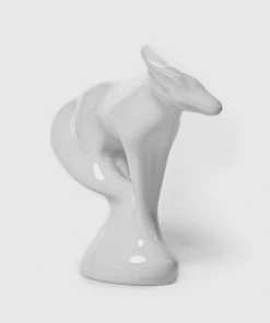 HausOfRex Looking Playing Loving Porcelain Sculpture Horse By Jaroslav Jezek For Royal Dux Porcelain C1960s
