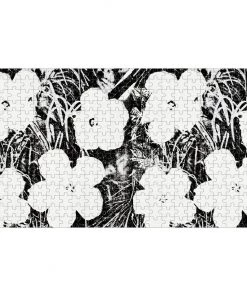 HausOfRex Andy Warhol Flower 300 Piece Lenticular Jigsaw Puzzle