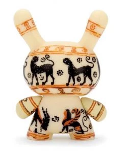 HausOfRex Looking Playing Loving The Met 3" Showpiece Dunny - Greek Terracotta Vase