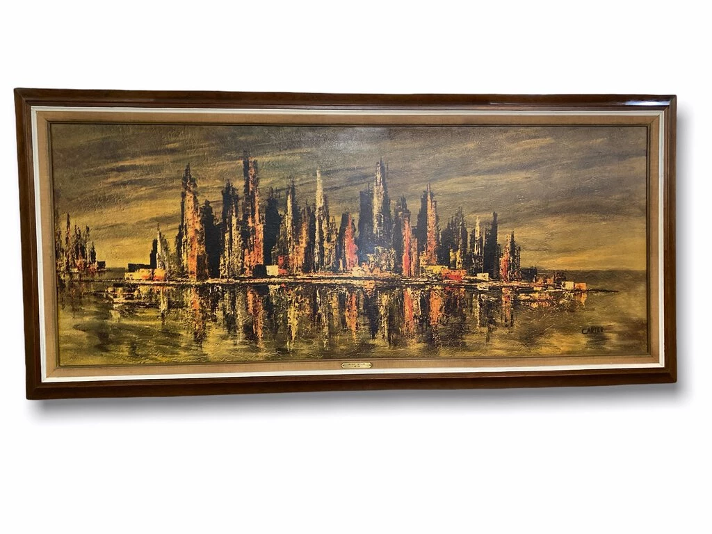 HausOfRex Bronze Skyline By Carter Framed Print Looking Playing Loving 2 HausOfRex Bronze Skyline By Carter Framed Print Looking Playing Loving