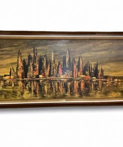 HausOfRex Bronze Skyline By Carter Framed Print Looking Playing Loving