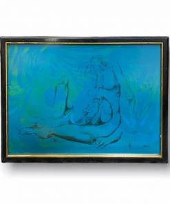 HausOfRex Blue-Green With Nude Couple