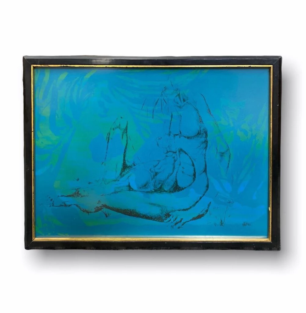 HausOfRex Blue-Green With Nude Couple 1 HausOfRex Blue-Green With Nude Couple