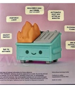 HausOfRex Looking Playing Loving Dumpster Fire Night Light