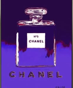 HausOfRex Andy Warhol Chanel No5 On Canvas W 41.5 H 60"