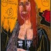 HausOfRex Basquiat Mona Lisa On Canvas W 41.5 X H 60"