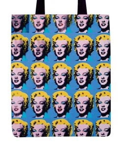HausOfRex Andy Warhol Marilyn Tote Bag Looking Playing Loving