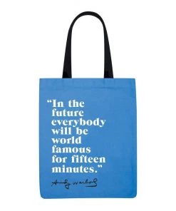 HausOfRex Andy Warhol Marilyn Tote Bag Looking Playing Loving