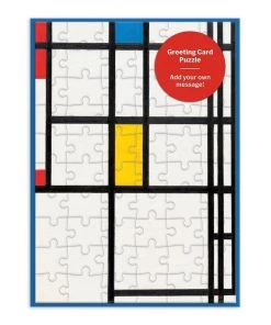 HausOfRex Mondrian Greeting Card Puzzle By MoMA