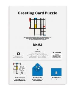 HausOfRex Mondrian Greeting Card Puzzle By MoMA