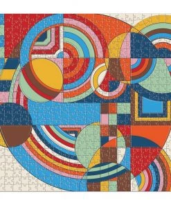 HausOfRex Looking Playing Loving Frank Lloyd Wright Hoffman House Rug Jigsaw 500 Pcs.